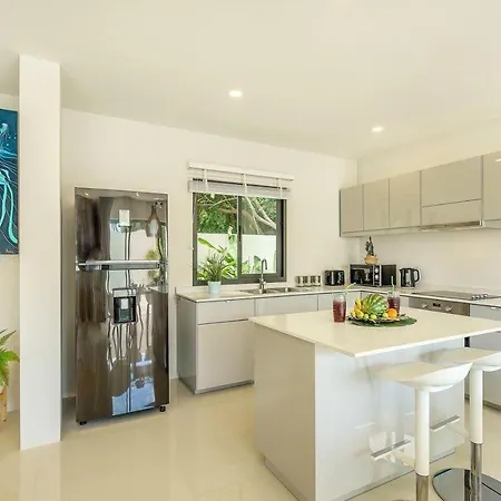 Tropical Escape Near Choeng Mon Beach - Secluded 4-Bed Villa With Private Pool Koh Samui Exterior photo