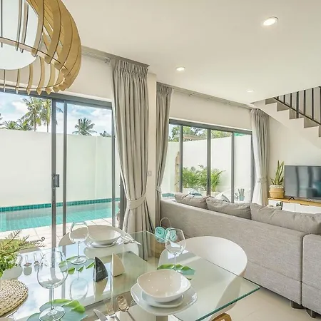 Tropical Escape Near Choeng Mon Beach - Secluded 4-Bed Villa With Private Pool Koh Samui Exterior photo